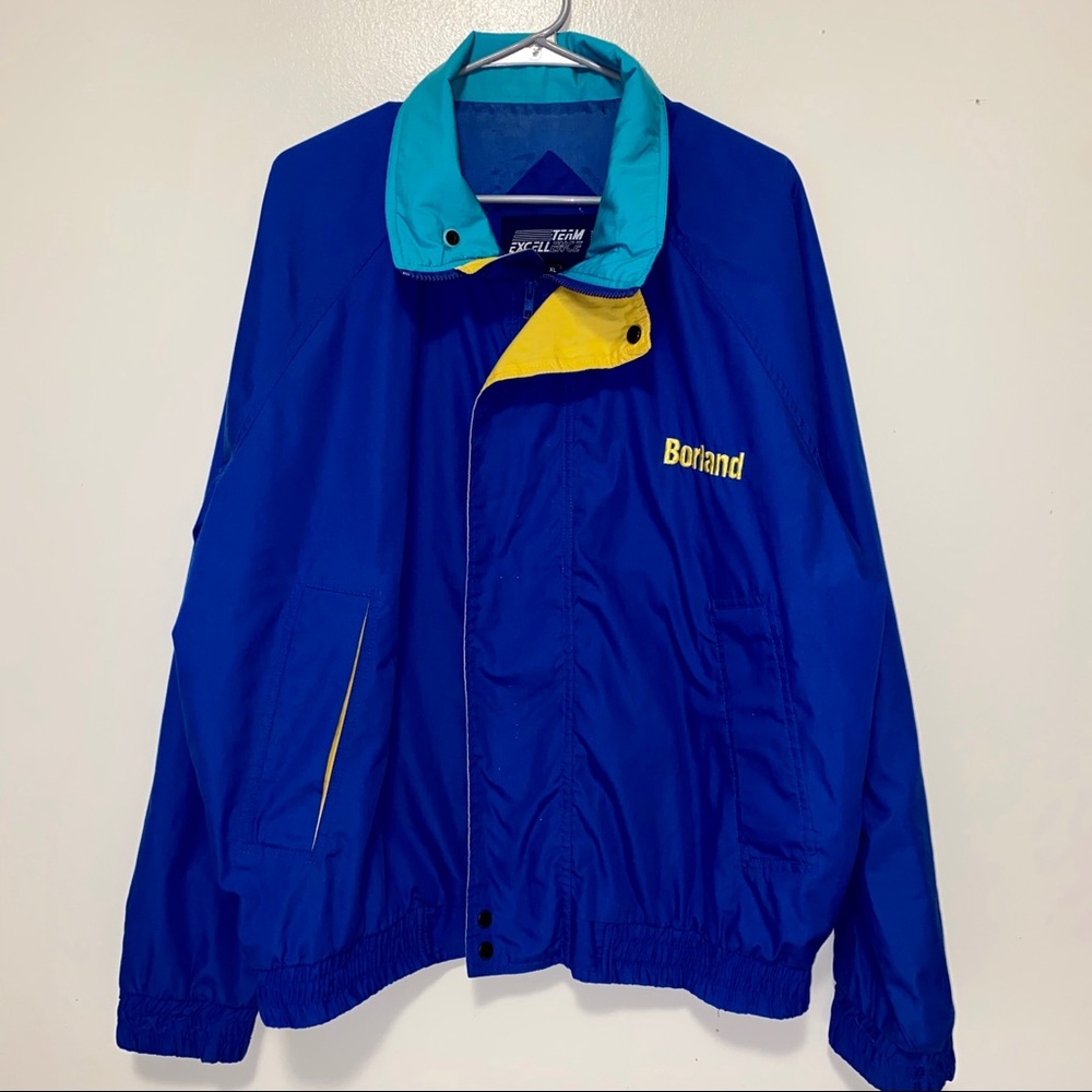 Team Excellence Retro Vintage Windbreaker